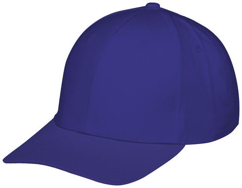 Augusta Sportswear Youth Rally Cotton Twill Cap (6252), Color 'Purple Hlw'